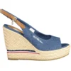 U.S. POLO ASSN. Women's Blue Cotton Women Sandal