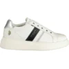 U.S. POLO ASSN. Women's White Leather Women Sneaker