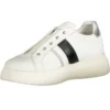 U.S. POLO ASSN. Women's White Leather Women Sneaker