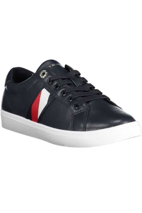 Tommy Hilfiger Women's Blue Polyester Women Sneaker
