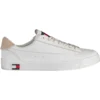 Tommy Hilfiger Women's White Polyester Women Sneaker