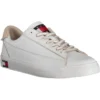 Tommy Hilfiger Women's White Polyester Women Sneaker