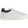 Tommy Hilfiger Women's White Leather Women Sneaker