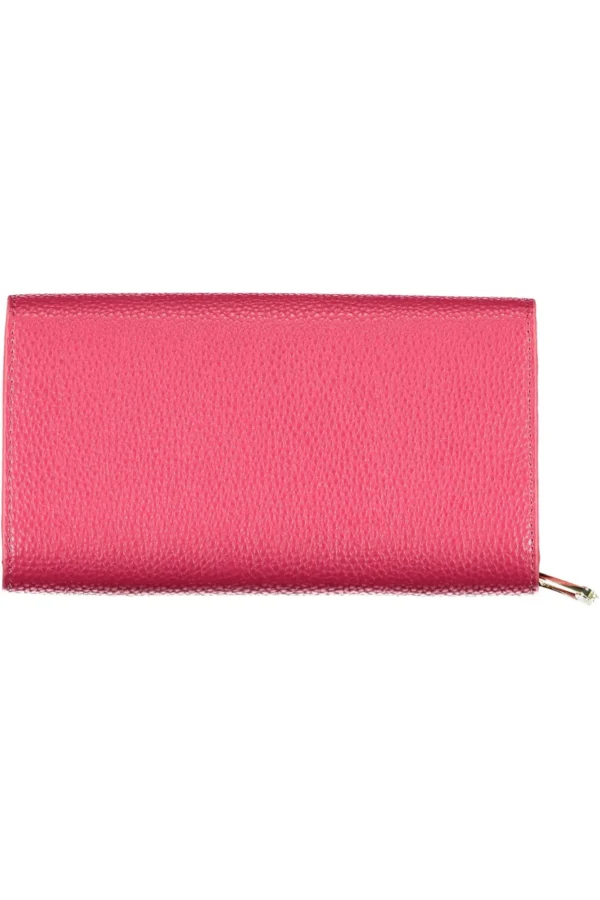 Tommy Hilfiger Red Polyurethane Women Wallet