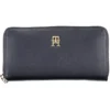 Tommy Hilfiger Blue Polyurethane Women Wallet
