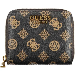 Guess Jeans Black Polyurethane Women Wallet