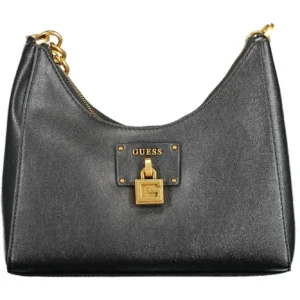 Guess Jeans Black Polyurethane Women Handbag