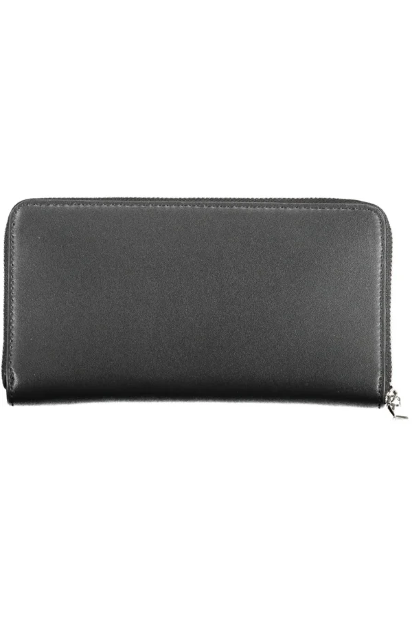 Calvin Klein Black Polyurethane Women Wallet