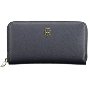 Tommy Hilfiger Black Nylon Women Wallet