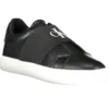 Calvin Klein Women's Black Leather Women Sneaker