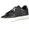 Calvin Klein Women's Black Leather Women Sneaker