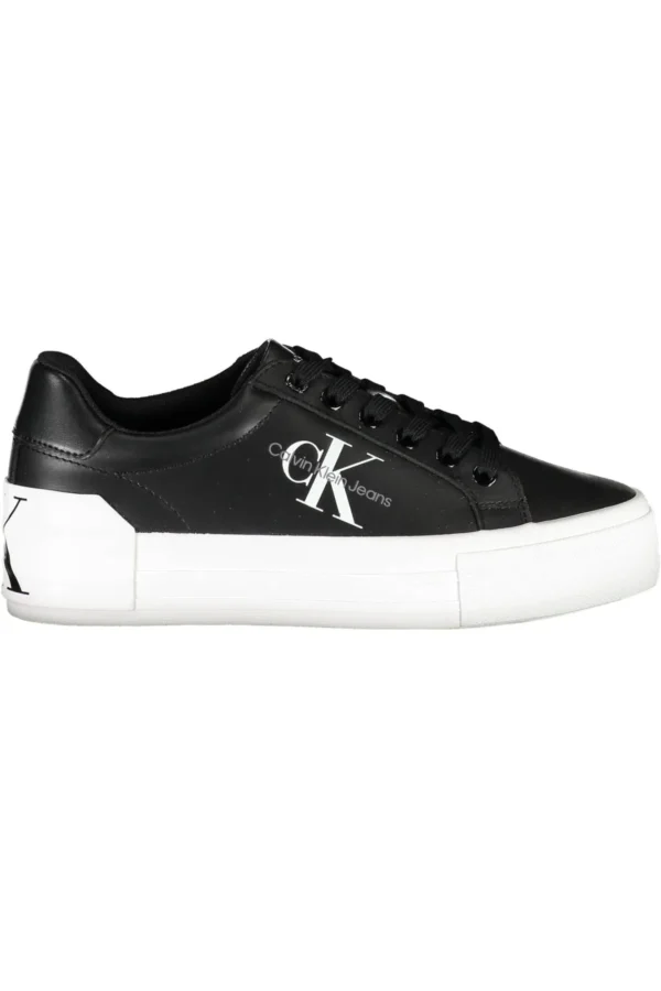 Calvin Klein Women's Black Polyester Women Sneaker