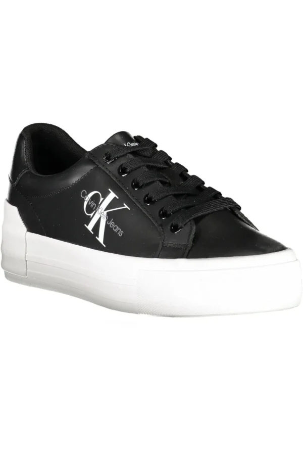 Calvin Klein Women's Black Polyester Women Sneaker