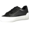 Calvin Klein Women's Black Polyester Women Sneaker