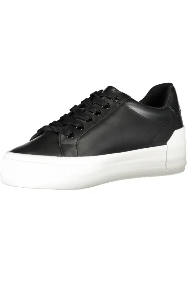 Calvin Klein Women's Black Polyester Women Sneaker