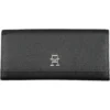 Tommy Hilfiger Black Polyurethane Women Wallet