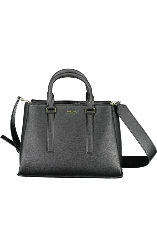 Calvin Klein Black Polyester Women Handbag