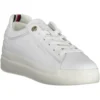 Tommy Hilfiger Women's White Polyester Women Sneaker
