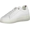 Tommy Hilfiger Women's White Polyester Women Sneaker