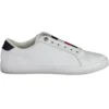 Tommy Hilfiger Women's White Leather Women Sneaker