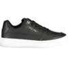 Tommy Hilfiger Women's Black Leather Women Sneaker
