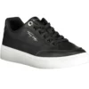 Tommy Hilfiger Women's Black Leather Women Sneaker