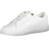 Tommy Hilfiger Women's White Leather Women Sneaker