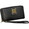Guess Jeans Black Polyurethane Women Wallet