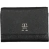 Tommy Hilfiger Black Polyurethane Women Wallet