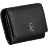 Tommy Hilfiger Black Polyurethane Women Wallet