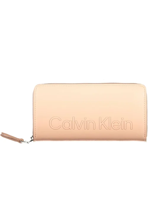 Calvin Klein Pink Polyester Women Wallet