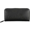 Calvin Klein Black Polyurethane Women Wallet