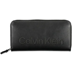 Calvin Klein Red Polyurethane Women Wallet