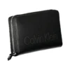 Calvin Klein Black Polyurethane Women Wallet