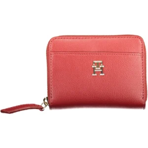 Calvin Klein Red Polyurethane Women Wallet