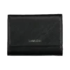 Calvin Klein Black Polyurethane Women Wallet
