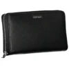 Calvin Klein Black Polyurethane Women Wallet