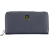 Tommy Hilfiger Blue Polyurethane Women Wallet