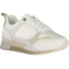 Tommy Hilfiger Women's White Polyester Women Sneaker