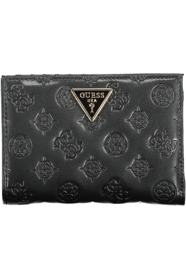 Guess Jeans Black Polyurethane Women Wallet