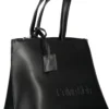 Calvin Klein Black Polyester Women Handbag