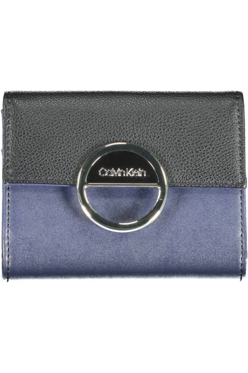 Calvin Klein Black Polyurethane Women Wallet