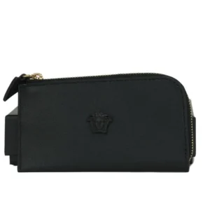 Tommy Hilfiger Black Polyurethane Women Wallet