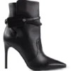Off-White Women's Black Calfskin Women's Ankle Boot