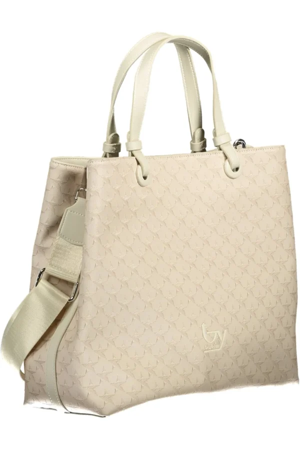 BYBLOS Beige PVC Women Handbag