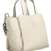 BYBLOS White Polyurethane Women Handbag