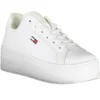 Tommy Hilfiger Women's White Leather Women Sneaker