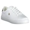 Tommy Hilfiger Women's White Polyester Women Sneaker
