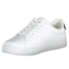 Tommy Hilfiger Women's White Polyester Women Sneaker
