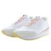 U.S. POLO ASSN. Women's White Polyester Women Sneaker